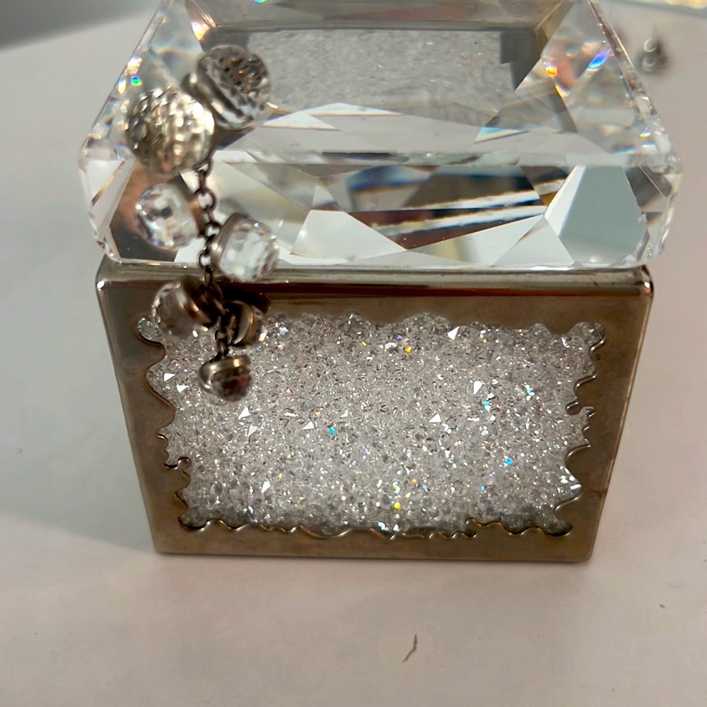 swarovski crystal jewelry box